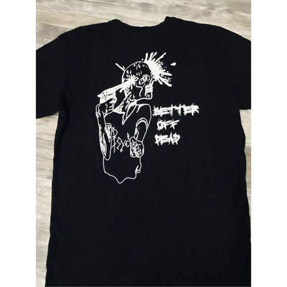 Psych T-Shirt Better Off Dead Black Men’s Size XXLarge - Picture 3 of 4